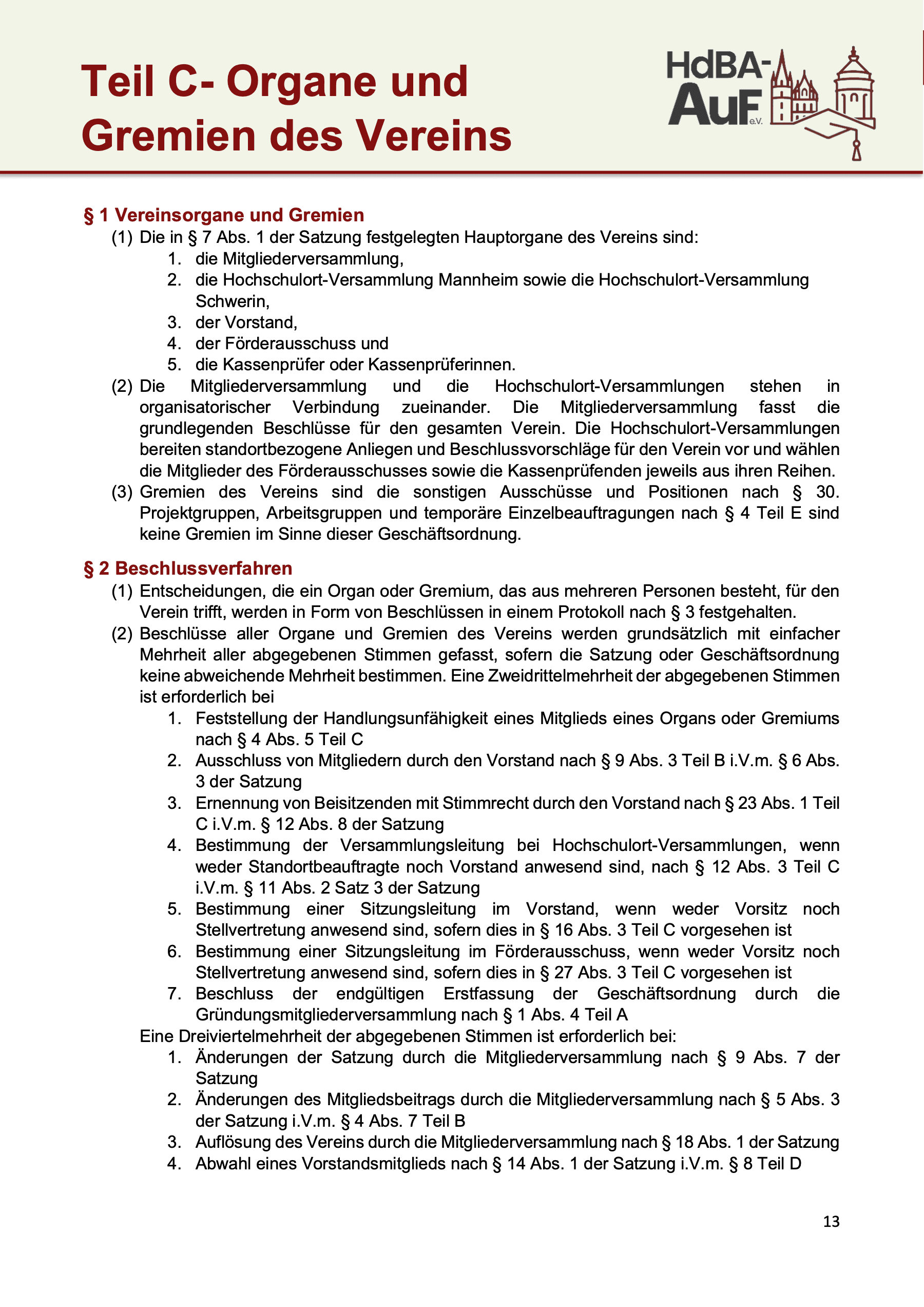 Geschäftsordnung — Seite 15 von 52