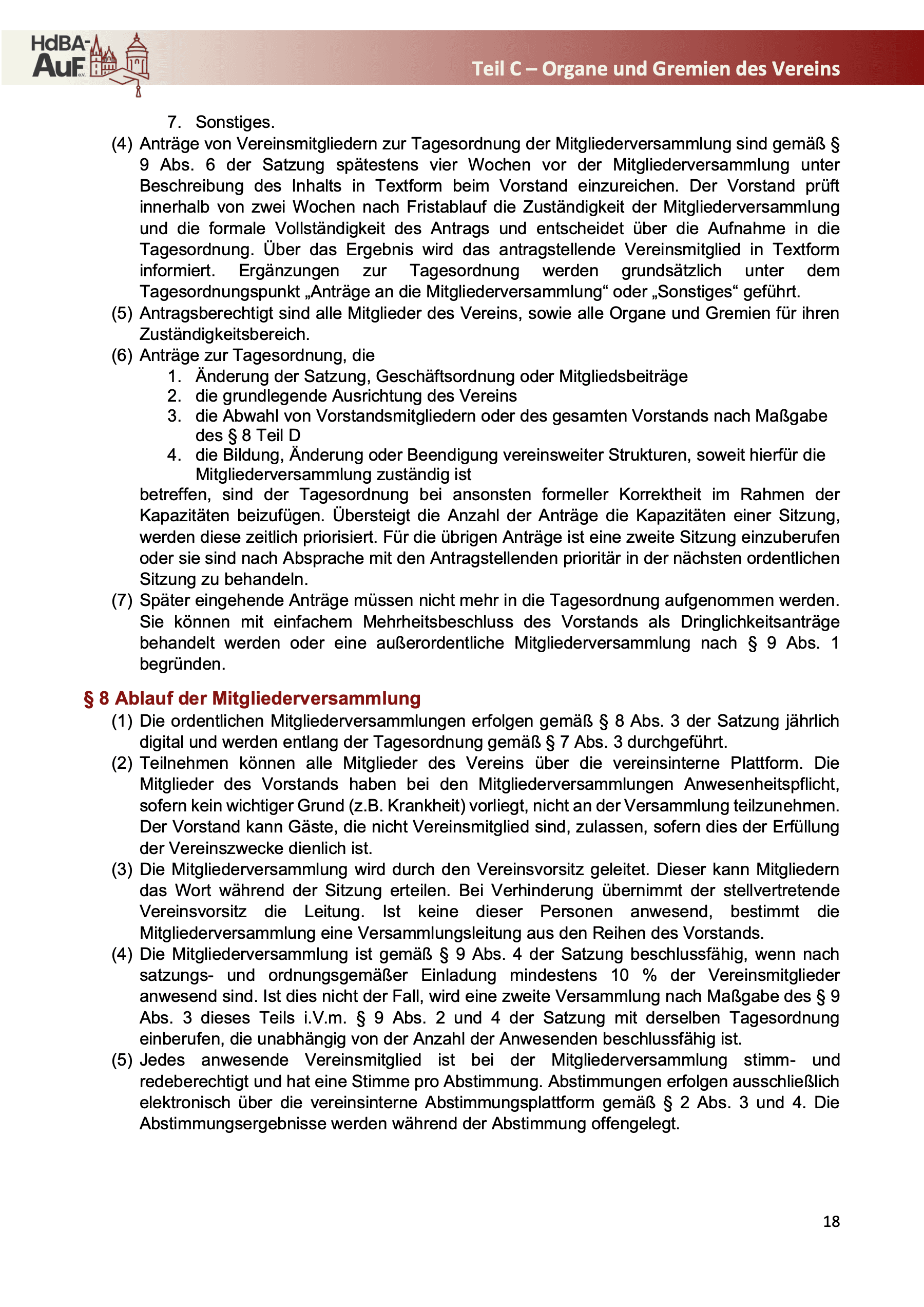Geschäftsordnung — Seite 20 von 52