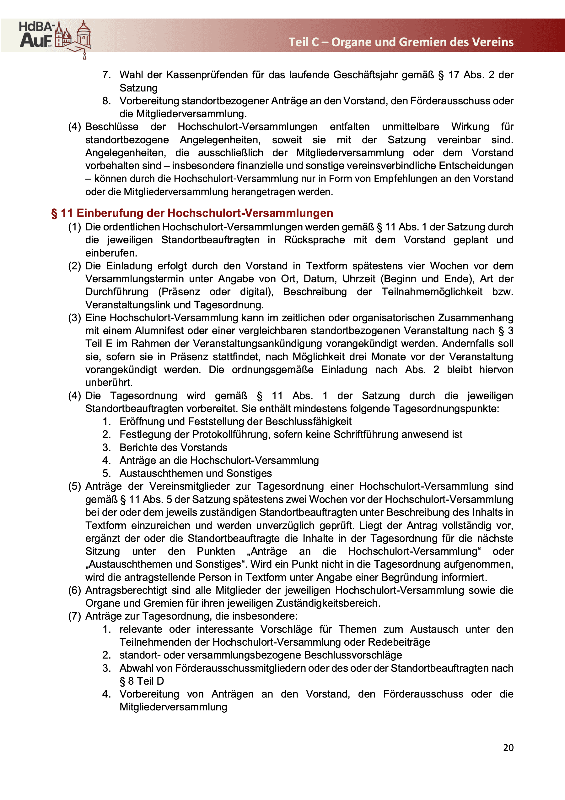 Geschäftsordnung — Seite 22 von 52