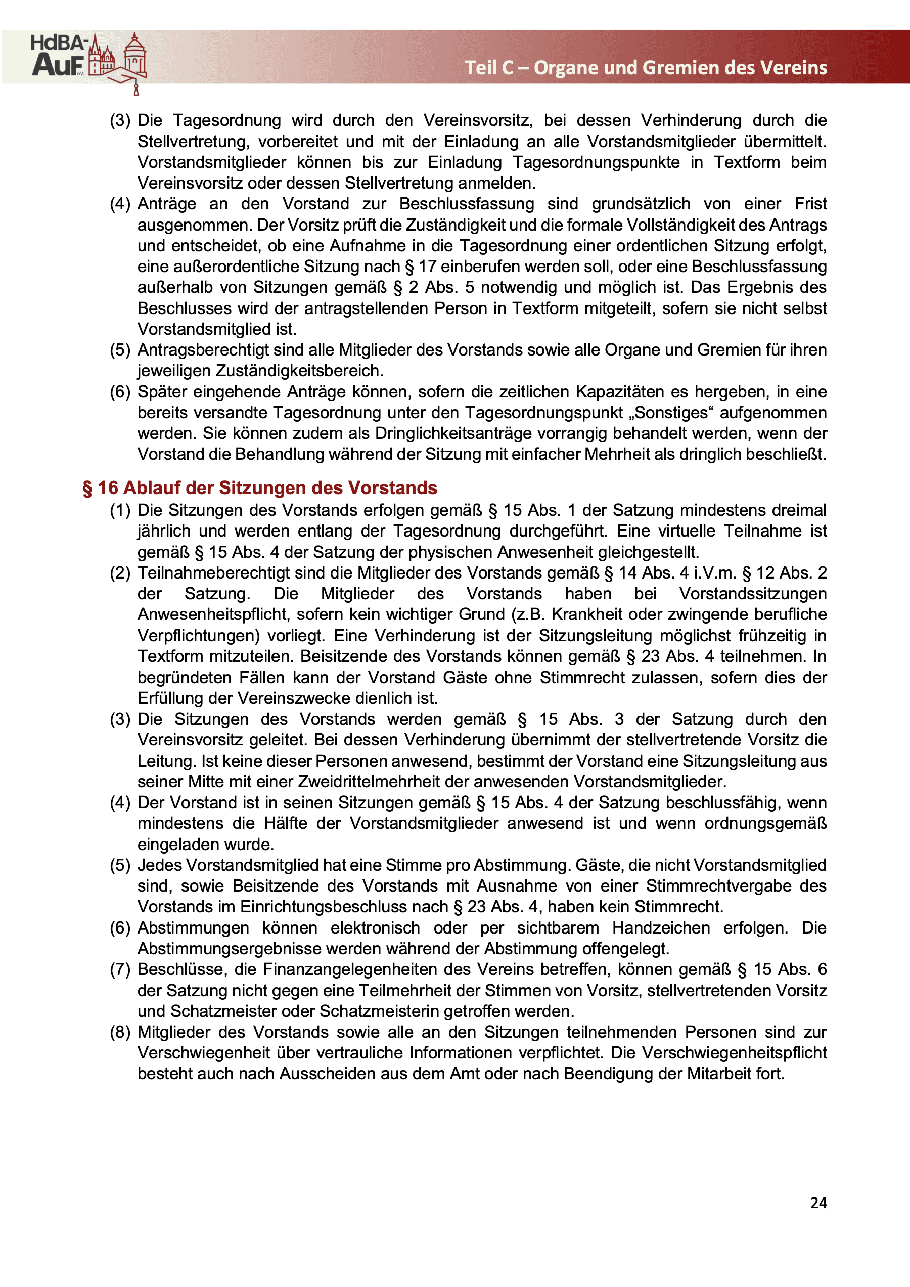 Geschäftsordnung — Seite 26 von 52
