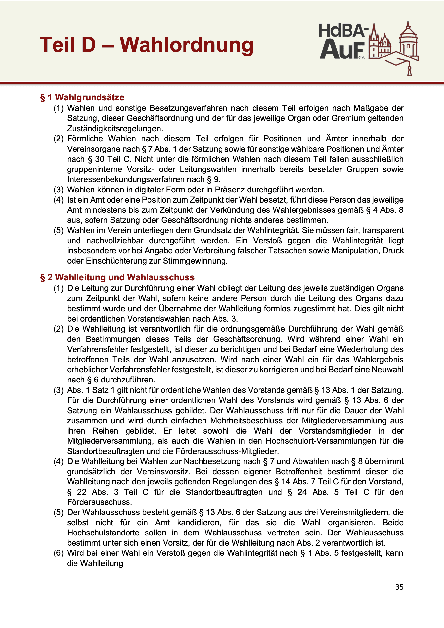 Geschäftsordnung — Seite 37 von 52