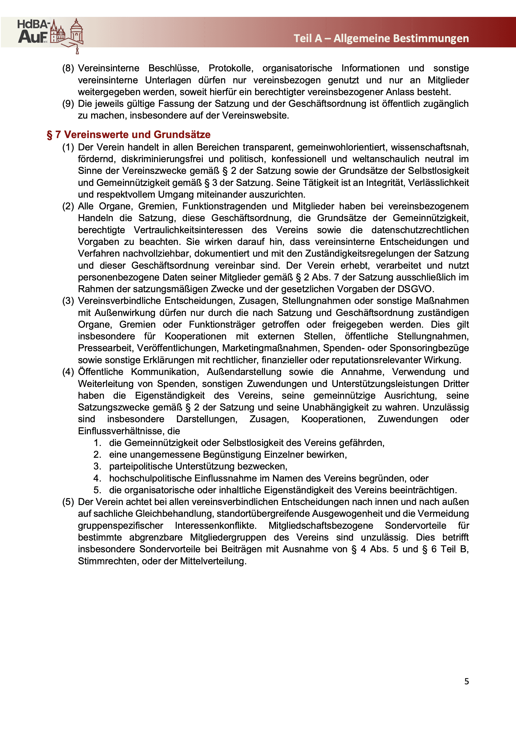 Geschäftsordnung — Seite 7 von 52