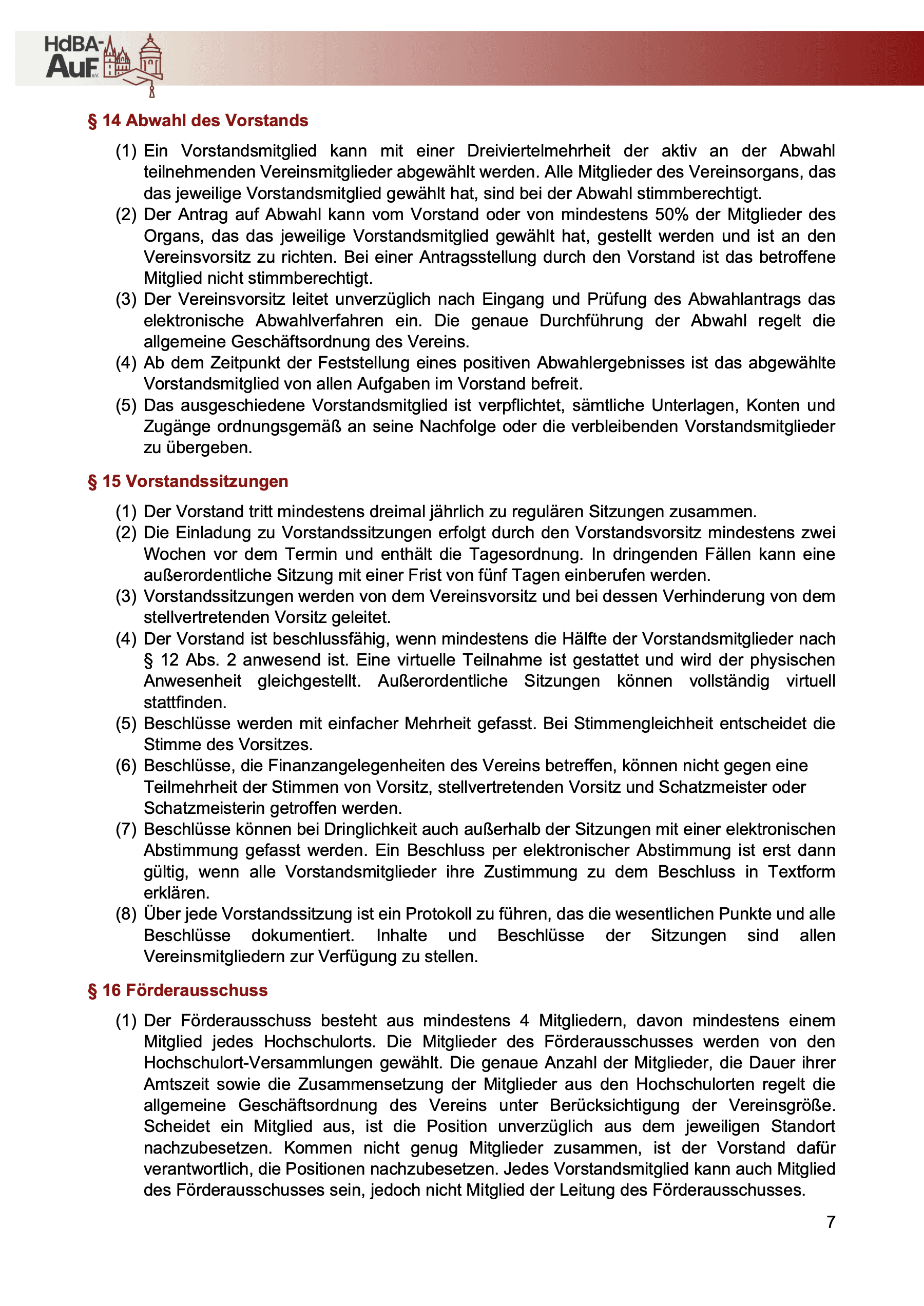 Satzung — Seite 8 von 10
